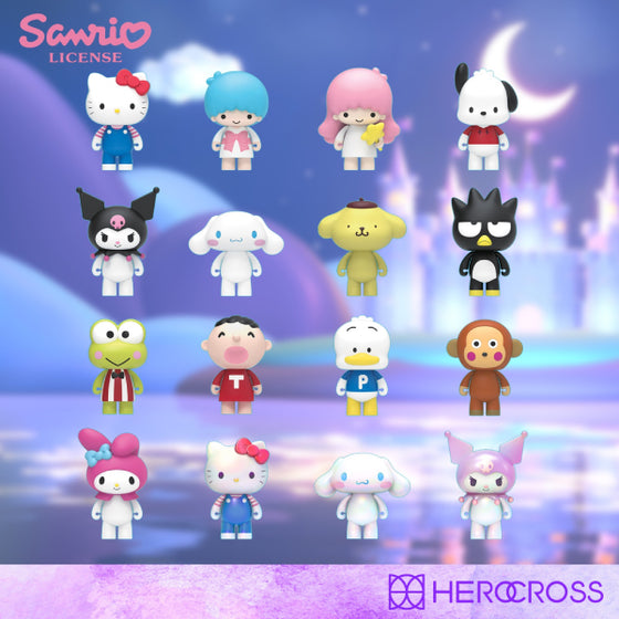Herocross - HOB#001 Sanrio經典角色盲盒系列 (一套16款)
