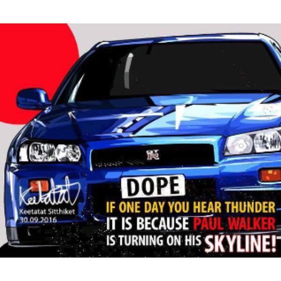 Drawing (GTR R34)