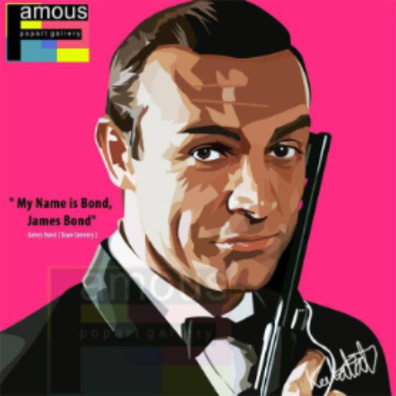 Drawing (007 占士邦 辛·康納利 James Bond - Sean Connery)