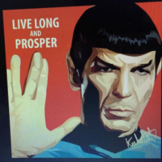 Drawing (星空奇遇記 Star Trek 冼樸 Spock LLAP)