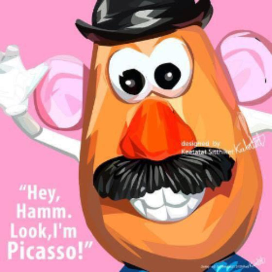 Drawing (反斗奇兵 薯蛋頭 Toy Story Mr. Potato Head)