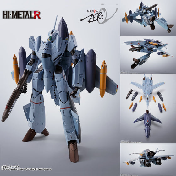 [HI-METAL R]VF-0A鳳凰 (工藤真機)+QF-2200D-B GHOST 《超時空要塞Zero》