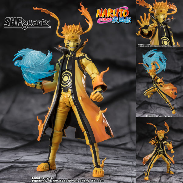 [魂SHOP限定] SHF 渦卷鳴門 (漩渦鳴人) (九喇嘛連結模式) -連繫思念的希望之力-