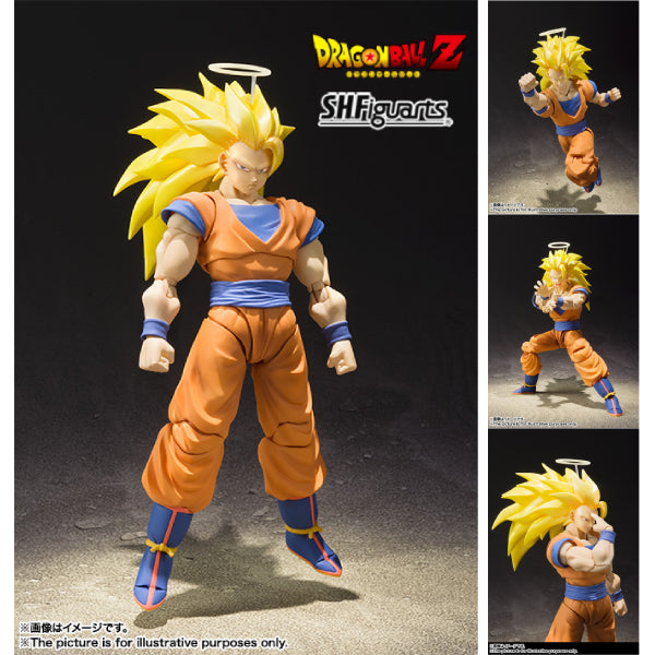 [S.H.Figuarts]《龍珠Z》超級撒亞人3 孫悟空 (2023年10月再販版本)
