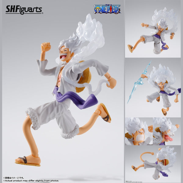 [SHF] 蒙奇.D.路飛 -5檔- (2024年11月再販版本)