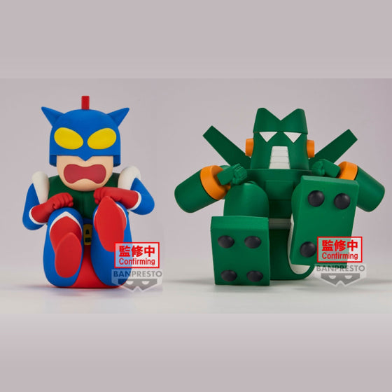 [景品] 蠟筆小新 屁股走路系列 第2彈 (動感超人 / 鋼達姆機器人)