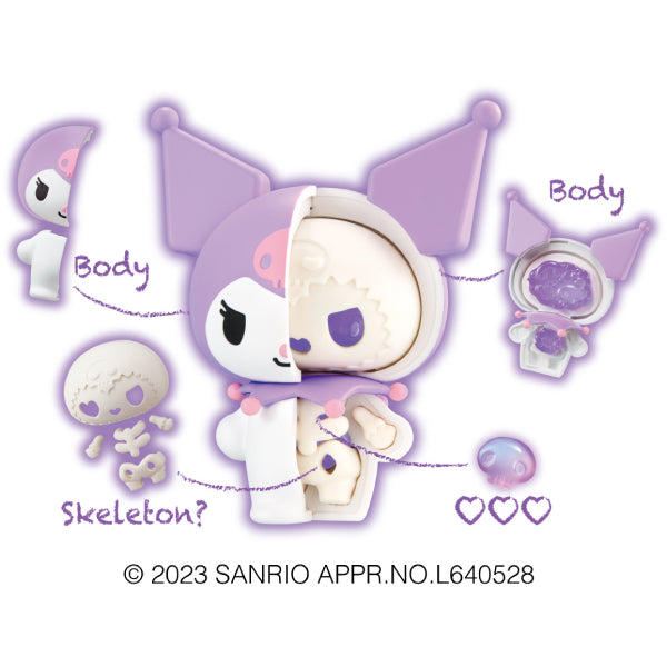 結構模型Sanrio characters系列 PURPLE MIX (一套4款)
