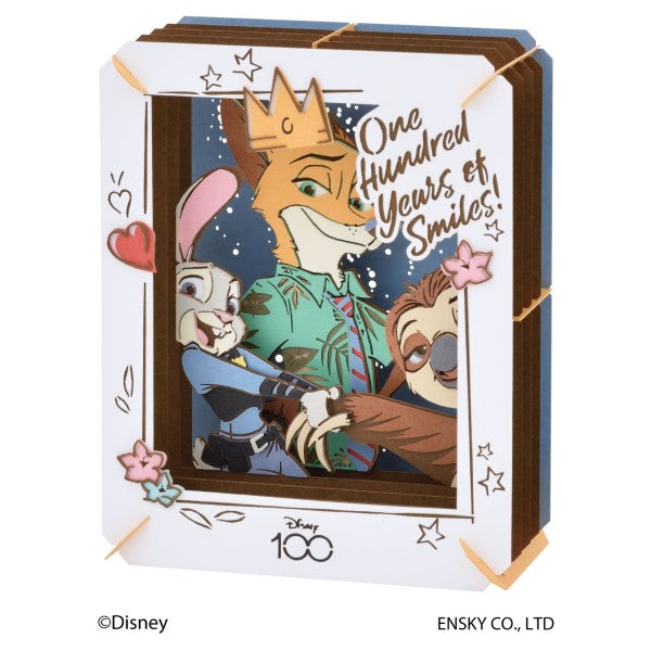紙劇場 PT-313 迪士尼100週年 Zootopia 優獸大都會