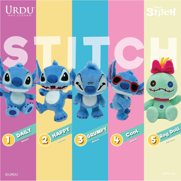 Urdu - 史迪仔 Action Softoy 系列 (一套5款)
