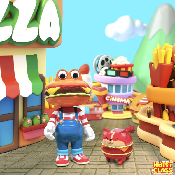 Happi Class - HC#033 漢堡君 + 雷火貓