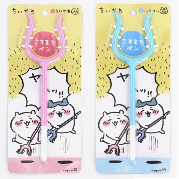 Chiikawa Sasumata 刺股造型筆 (Chiikawa / 八字貓)