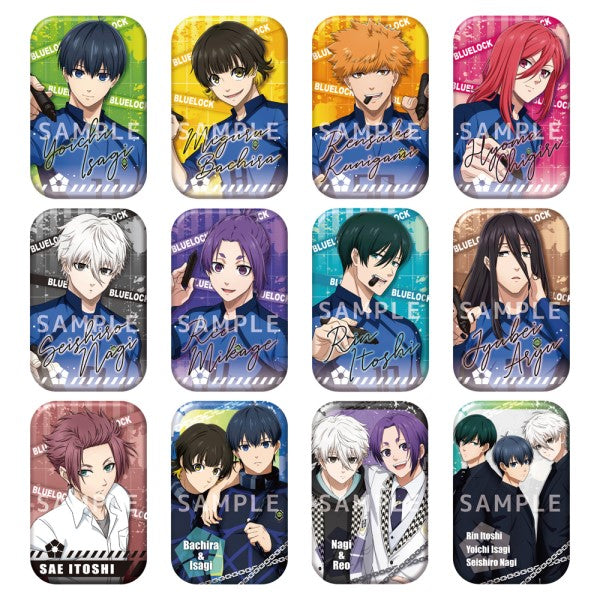 藍色監獄 Marukaku 圓角襟章 第1彈 (一套12款)