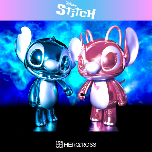Herocross 伴伴系列 金屬色 史迪仔(B) Stitch (史迪仔 ONLY / 史迪仔 & 安琪套裝)