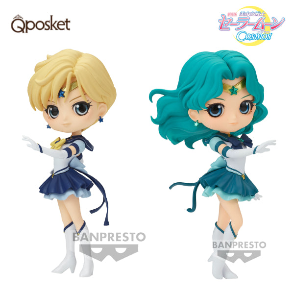 [Qposket]劇場版 美少女戰士Cosmos 永恆美少女戰士 戰鬥造型 (天王星 天王遙 / 海王星 海王滿)