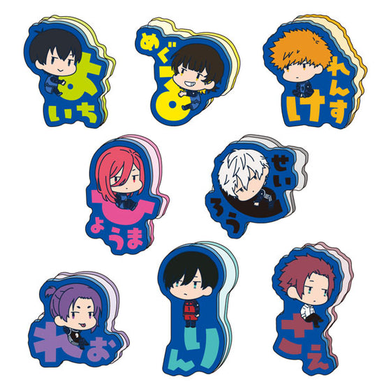 藍色監獄 名字亞加力夾 (一套8款)