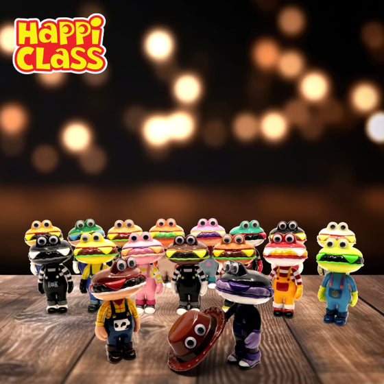 HCB#002 漢堡君 盲盒系列第2彈 (一套16款)