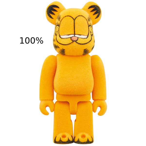 BE@RBRICK GARFIELD Flocky Ver. (100％ & 400％ / 1000%) 加菲貓
