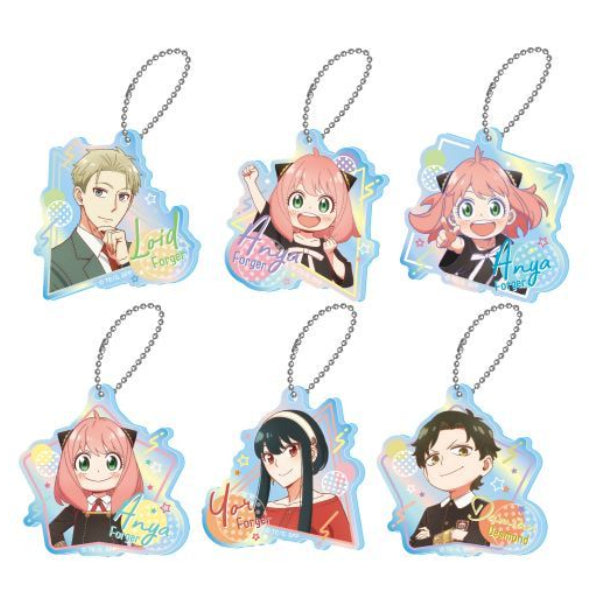 《間諜家家酒》SPY × FAMILY Aurora 亞加力鎖匙扣第1彈 (一套6款)