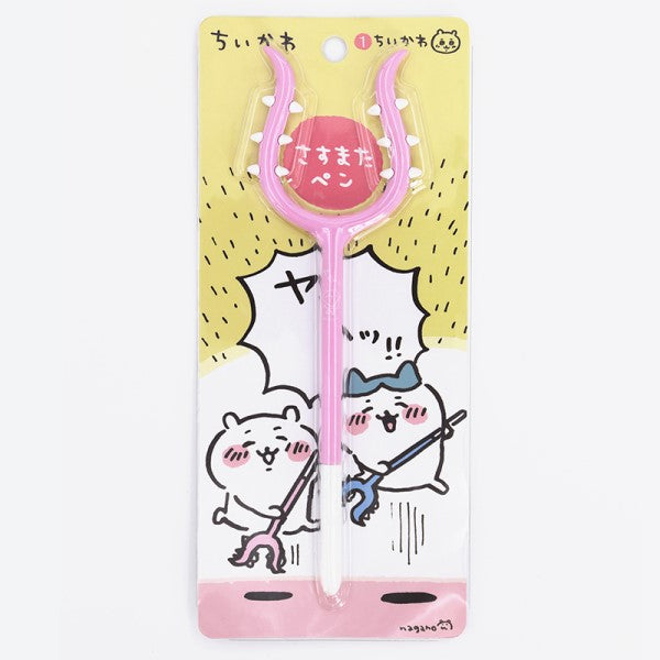 Chiikawa Sasumata 刺股造型筆 (Chiikawa / 八字貓)