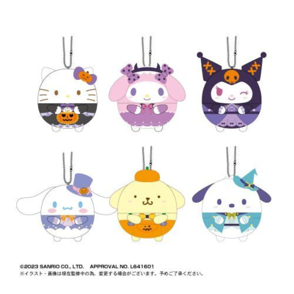 Sanrio 角色胖胖公仔掛飾 第5彈 (一套6款)