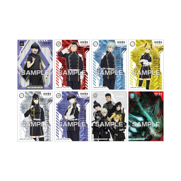 怪獸8號 透明卡香口膠 第1彈 (一盒16包)