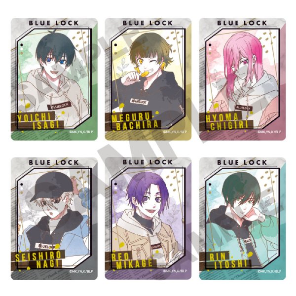 藍色監獄 Favorite 收藏卡 第6彈 (一盒10包)