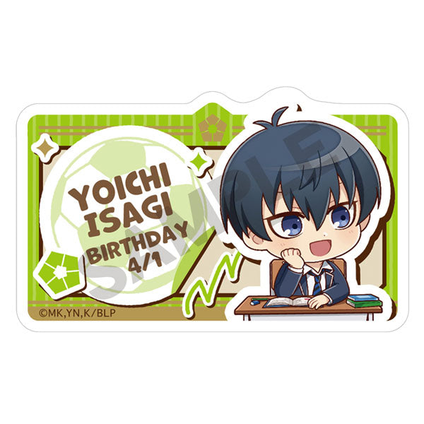 藍色監獄 Puchikura 名片亞加力夾  (一套8款)