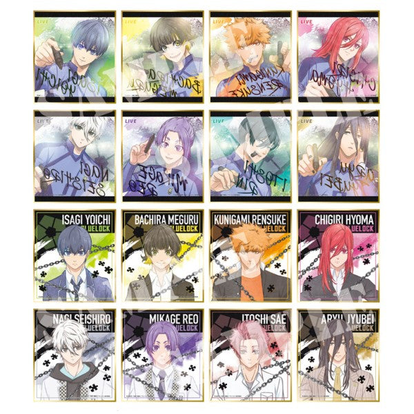 藍色監獄 Brushstroke色紙 第1彈 (一套16款)