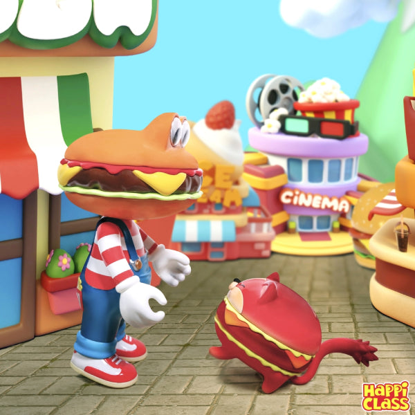 Happi Class - HC#033 漢堡君 + 雷火貓