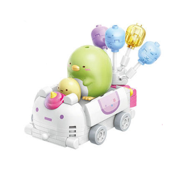 Qman - 角落小夥伴 車車積木系列 (6種)