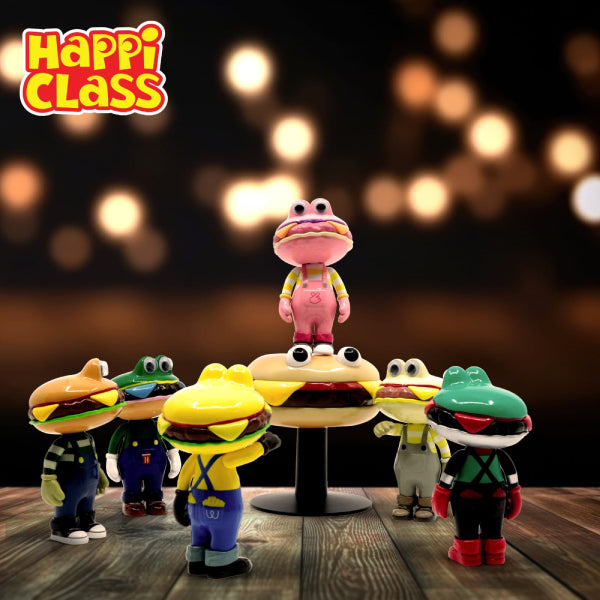 HCB#002 漢堡君 盲盒系列第2彈 (一套16款)