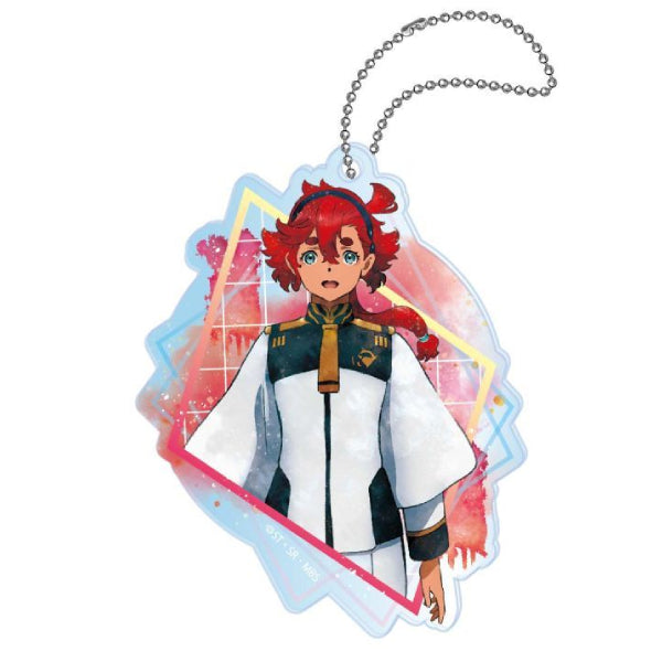 《機動戰士高達 水星的魔女》水彩風亞加力鎖匙扣 (一套8款)