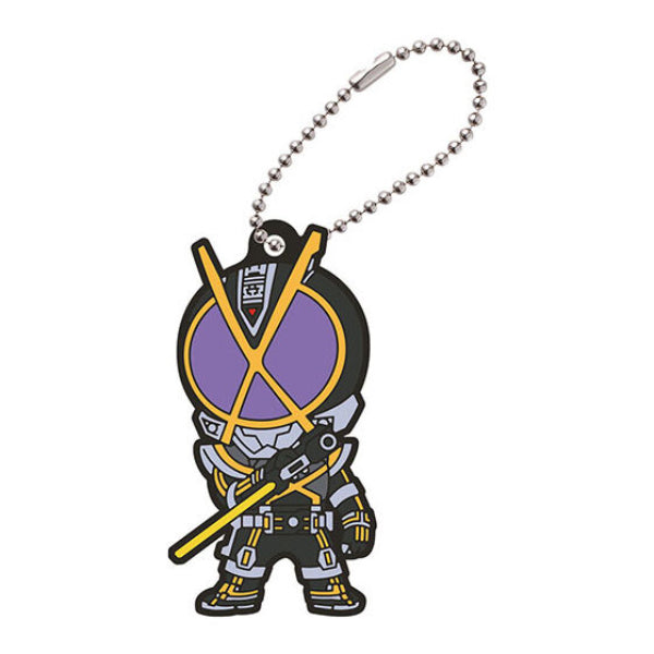 幪面超人歷代膠牌吊飾扭蛋 (一套10款)