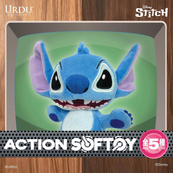 Urdu - 史迪仔 Action Softoy 系列 (一套5款)