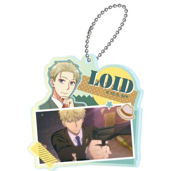 《間諜家家酒》SPY × FAMILY Collage 亞加力鎖匙扣第2彈 (一套6款)