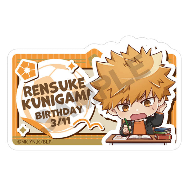 藍色監獄 Puchikura 名片亞加力夾  (一套8款)