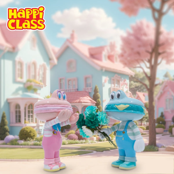 Happi Class - (HC#034 漢堡君 偽裝漢堡君 / HC#035 馬卡龍小姐 + 草莓貓)