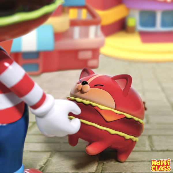 Happi Class - HC#033 漢堡君 + 雷火貓