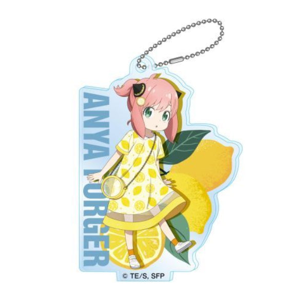 SPY×FAMILY間諜家家酒 安妮亞 水果主題亞加力鎖匙扣 (一套8款)