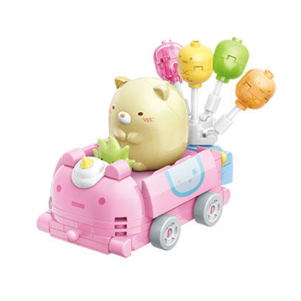 Qman - 角落小夥伴 車車積木系列 (6種)