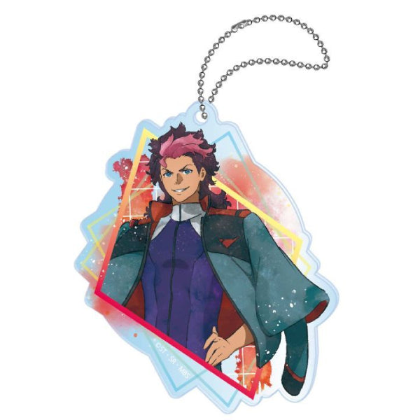 《機動戰士高達 水星的魔女》水彩風亞加力鎖匙扣 (一套8款)