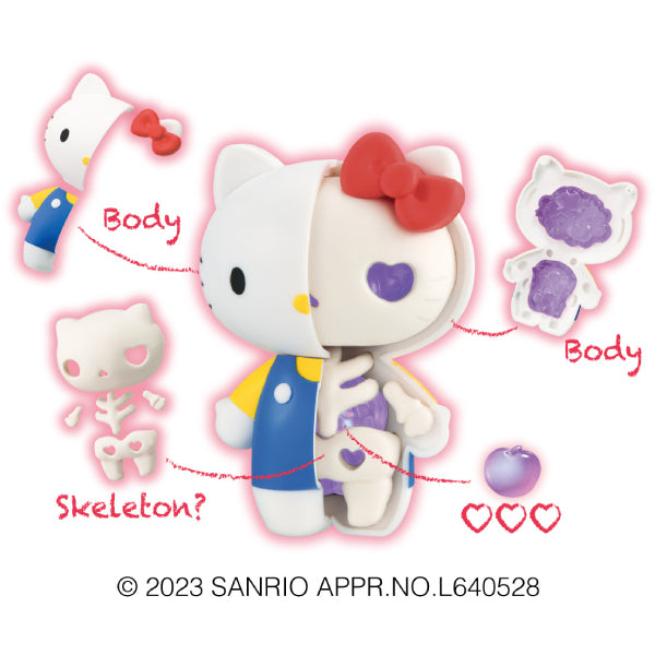 結構模型Sanrio characters系列 PURPLE MIX (一套4款)