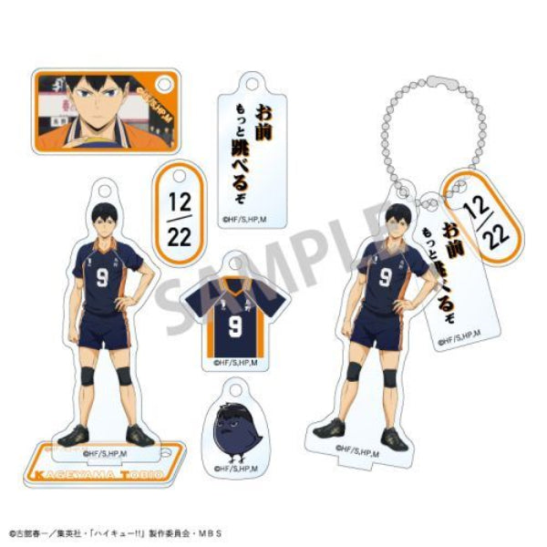 《排球少年》亞加力立牌鎖匙扣第2彈 (一套6款)