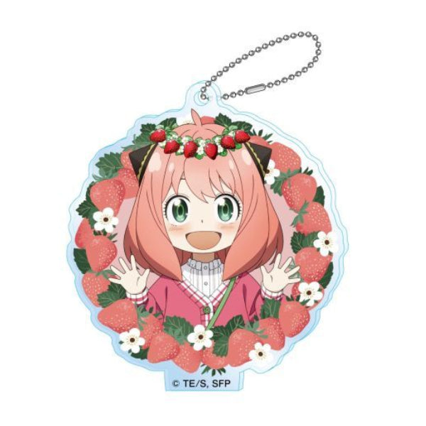 SPY×FAMILY間諜家家酒 安妮亞 水果主題亞加力鎖匙扣 (一套8款)