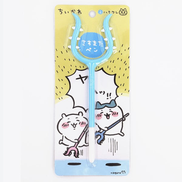 Chiikawa Sasumata 刺股造型筆 (Chiikawa / 八字貓)