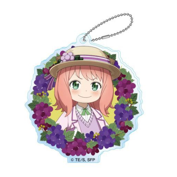 SPY×FAMILY間諜家家酒 安妮亞 水果主題亞加力鎖匙扣 (一套8款)