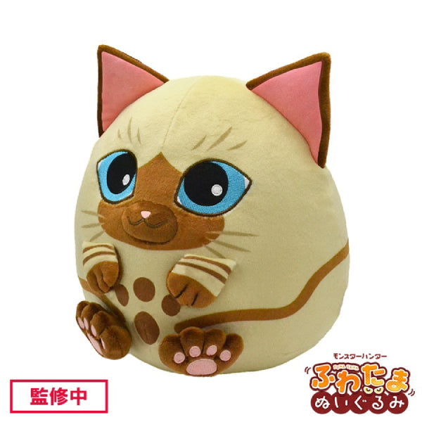 Monster Hunter Fuwatama 公仔 (奇怪龍 (フルフル) / 艾路 (アイルー))