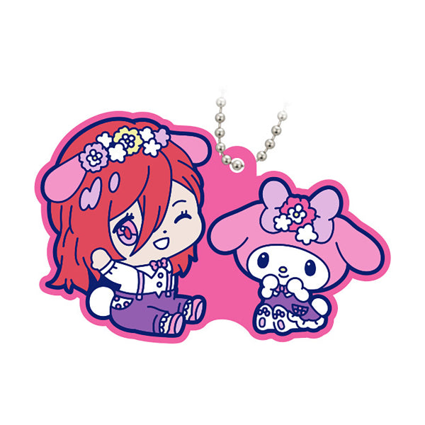 Blue Lock 藍色監獄 X Sanrio 橡膠塊鎖匙扣扭蛋 (一套10款)