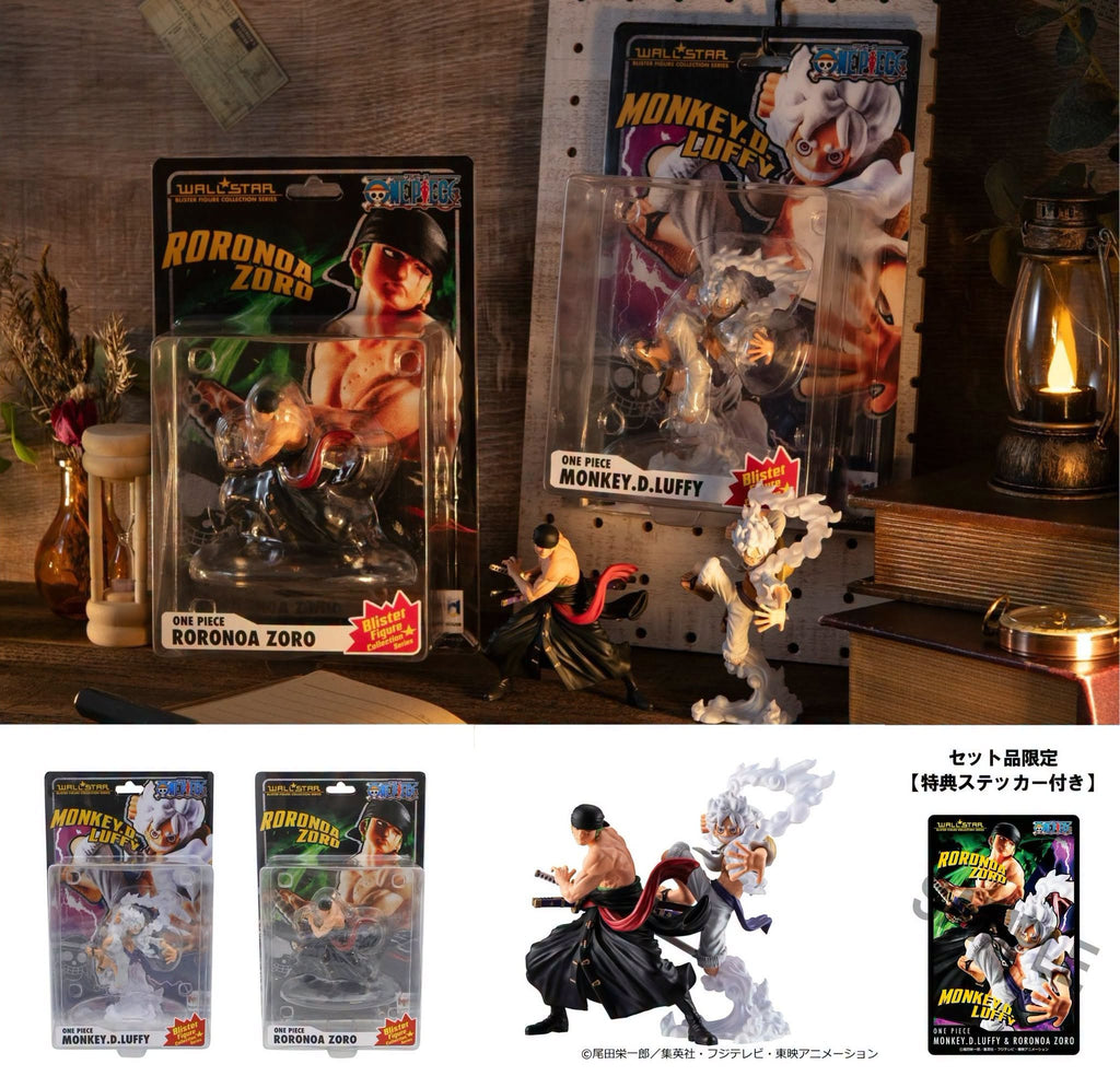 [W.STAR] ONE PIECE Monkey D. Luffy  GEAR5 & Roronoa Zoro set [with gift]