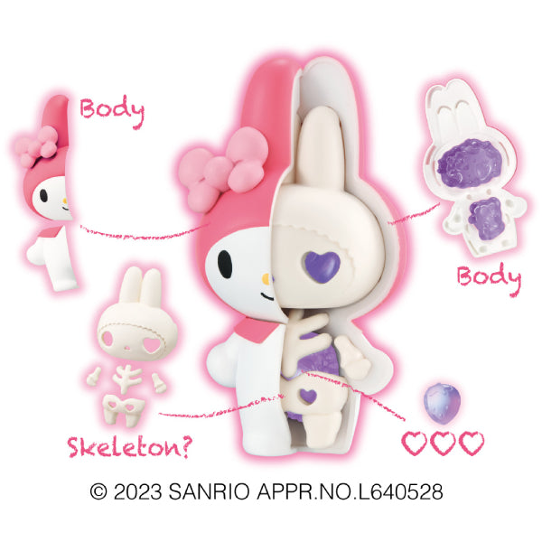 結構模型Sanrio characters系列 PURPLE MIX (一套4款)